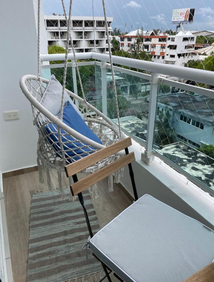 Ambar 5D - Centrico Apart Estilo Boho Chic Apartment ซานโตโดมิงโก ภายนอก รูปภาพ