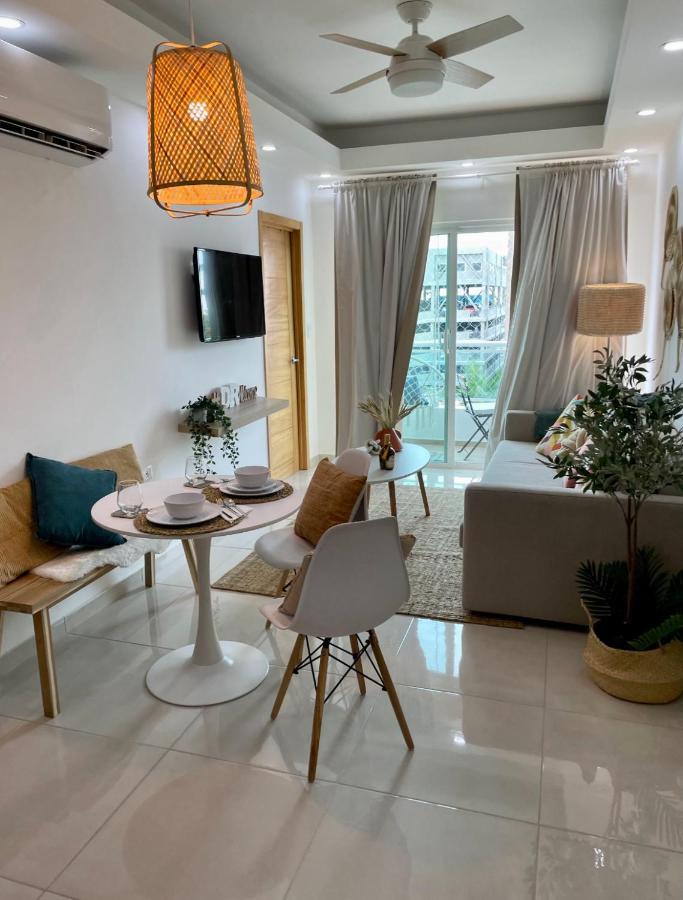 Ambar 5D - Centrico Apart Estilo Boho Chic Apartment ซานโตโดมิงโก ภายนอก รูปภาพ